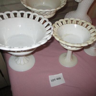 Milk Glass Collectibles