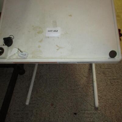 Glasstop End Table & Other