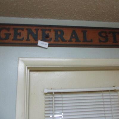 General Store Signage