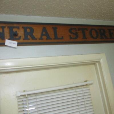 General Store Signage