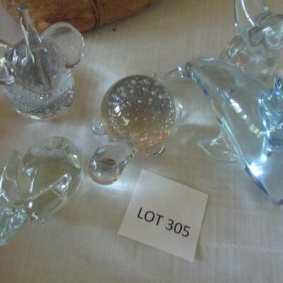 Glass Paperweights