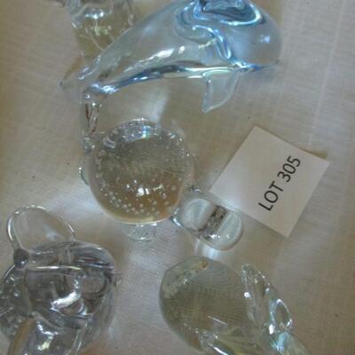 Glass Paperweights