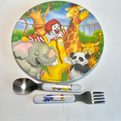 90s McDonald's Children's Tableware