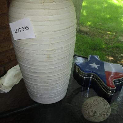Lamp, Patio Side Table & Other