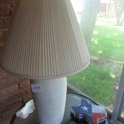 Lamp, Patio Side Table & Other