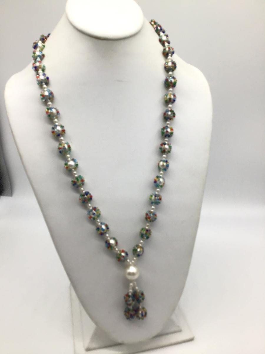 Beaded Costume Necklace