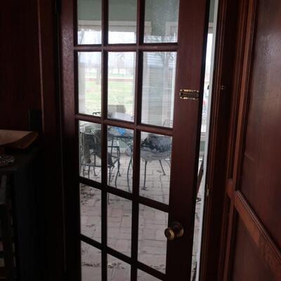 Single French or Glass Pain Door