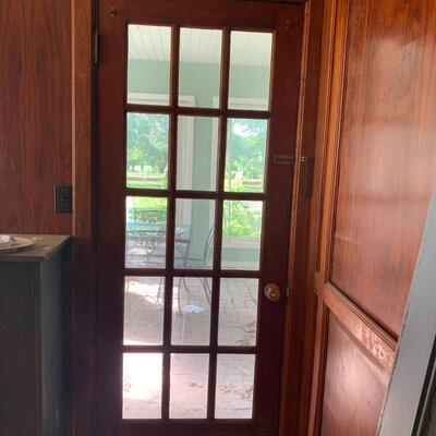 Single French or Glass Pain Door