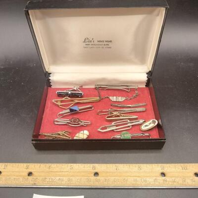 141 - Vintage Tie Clip Lot