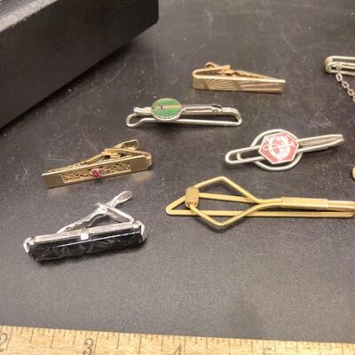 141 - Vintage Tie Clip Lot