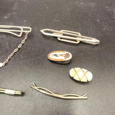 141 - Vintage Tie Clip Lot
