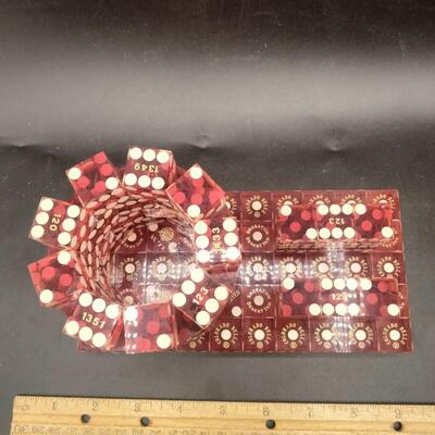142 - Vegas Casino Dice Pencil/Card Holder