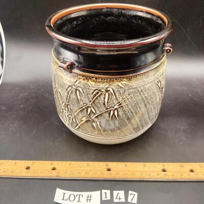 147 - Handmade ceramic pot