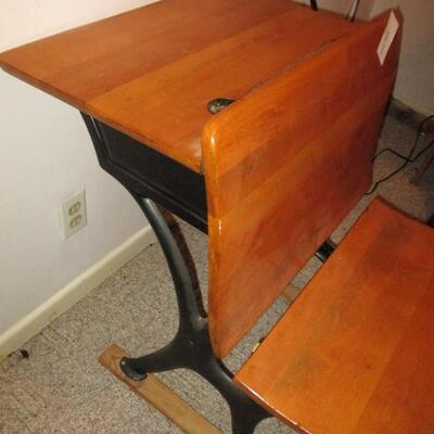 Vintage School Desk