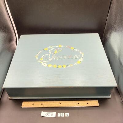 158 - Vintage Wood Box