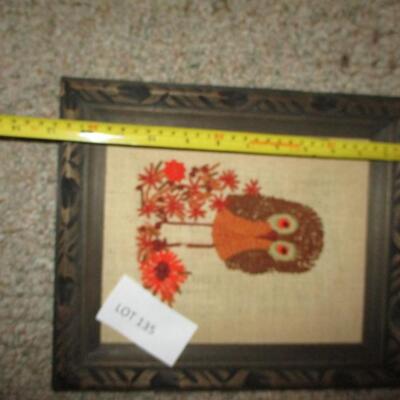 Needlepoint Owl