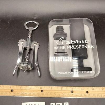 175 - wine opener/presever