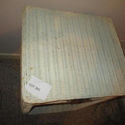 Wicker Nightstand
