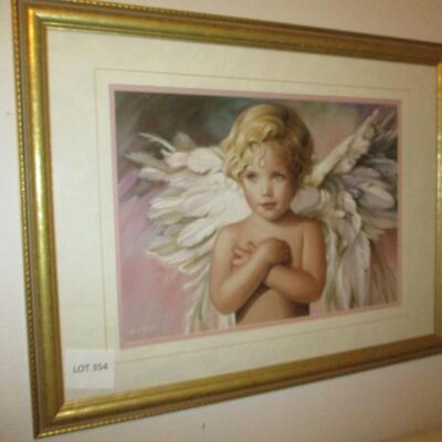 Art-- Framed Angel