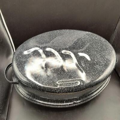 180 - Enameled Roasting Pan
