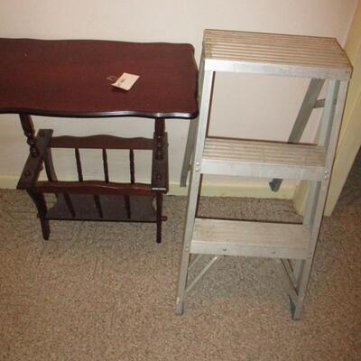 Side Table & Step Ladder