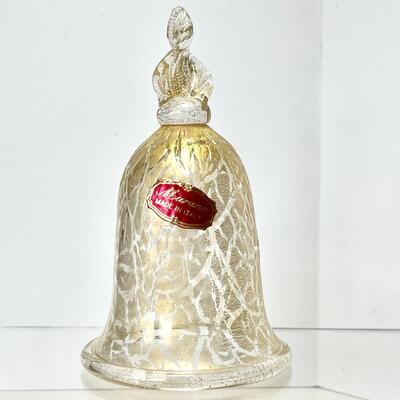 Murano Gold Fleck Cloche Bell