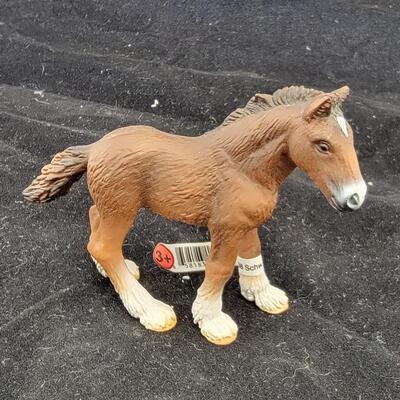 Small Brown Horse Figure