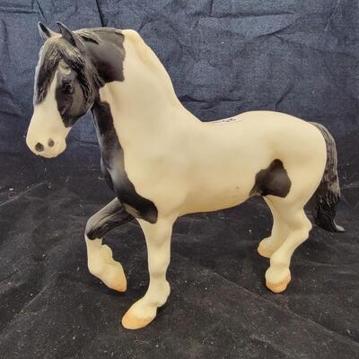 Breyer Horse White with Black Spots