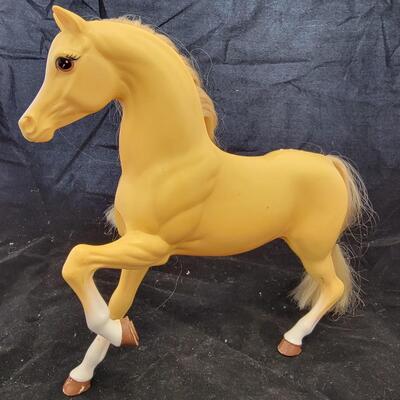 Yellow Horse Plastic Collectible