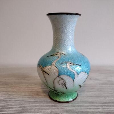 Crane Vase