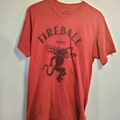244 - Fireball tee shirt Medium