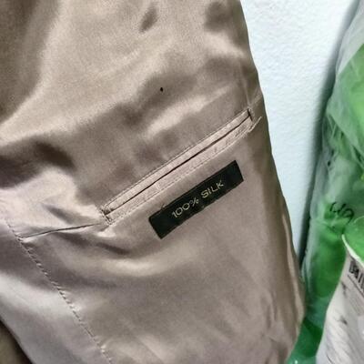 248 - mens silk jacket sportcoat