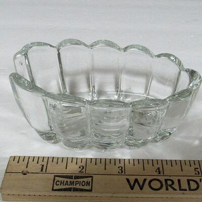 Old Pressed Glass Spoon Holder