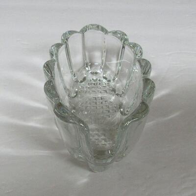 Old Pressed Glass Spoon Holder