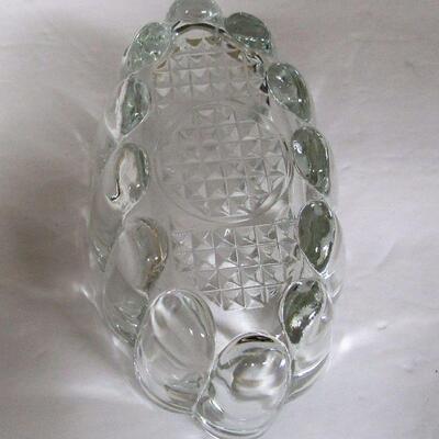 Old Pressed Glass Spoon Holder