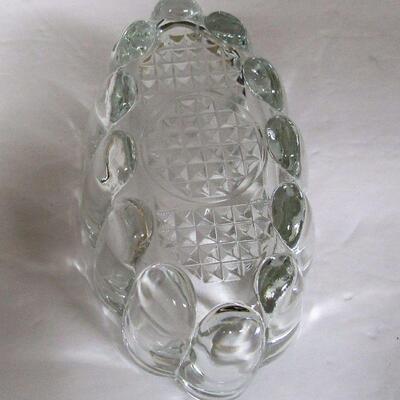 Old Pressed Glass Spoon Holder
