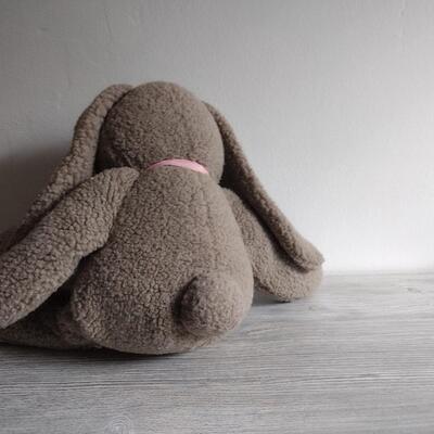 Plush rabbit toy from 1991 Boyds collection
