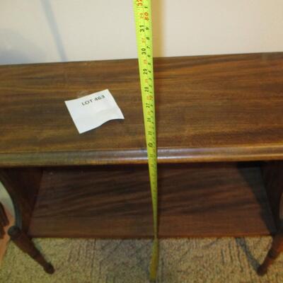 Two Tier Quilt Shelf