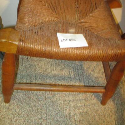 Luggage Rack, Straw Stool, Doll Chair