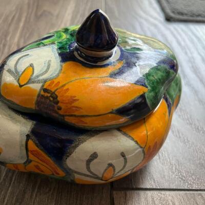 Set of Mexican folk art pottery