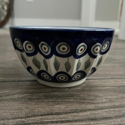 Boleslawiec polish pottery bowl
