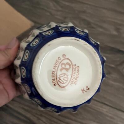 Boleslawiec polish pottery bowl