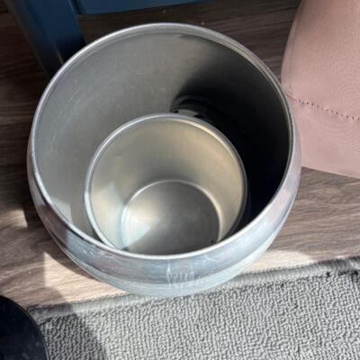 Vintage mid century Kromex canister set