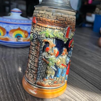 Vintage German beer stein