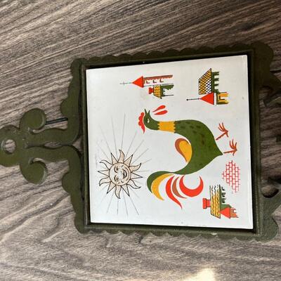 Vintage Scandinavian style trivet