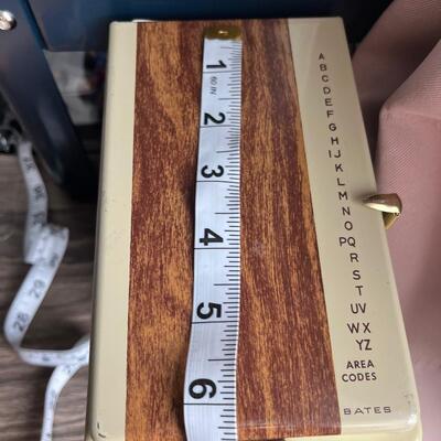 Mid century modern address organizer