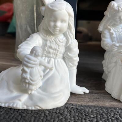 Sept 56 little girl figurine set
