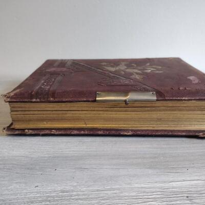 Vintage photo album circa late 1800;s