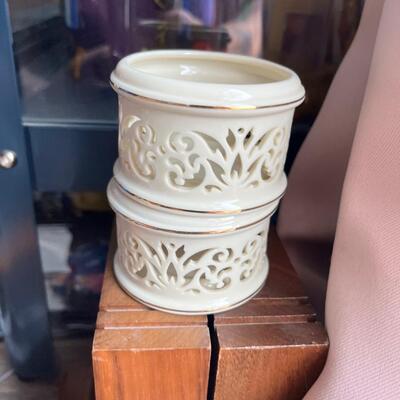 Lenox candle holders