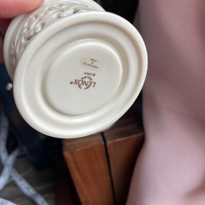 Lenox candle holders